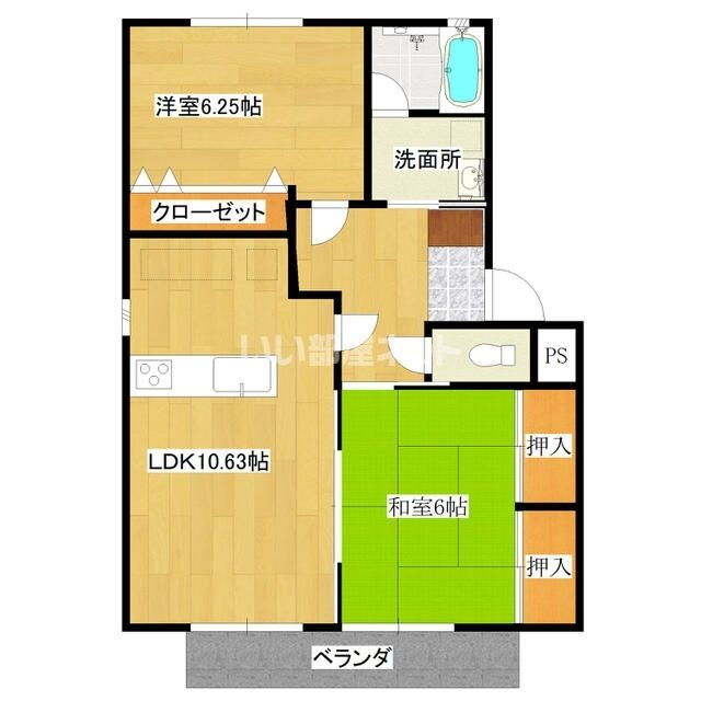埼玉県白岡市新白岡９ 新白岡駅 2LDK アパート 賃貸物件詳細