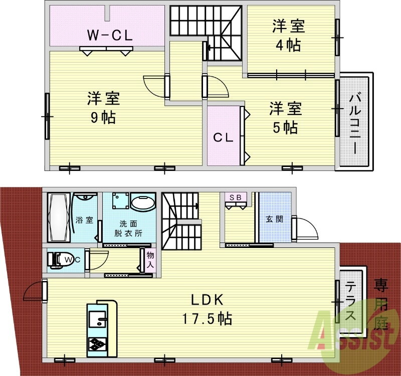 リーベンドルフ 3LDK 賃貸物件詳細