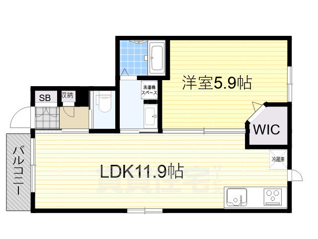 メゾンパルク 1階 1LDK 賃貸物件詳細