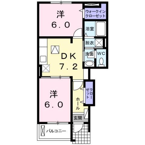 東京都町田市小野路町 鶴川駅 2DK アパート 賃貸物件詳細