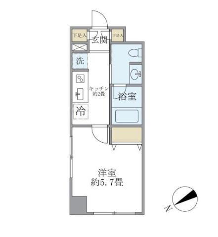 東京都世田谷区駒沢５ 駒沢大学駅 1K マンション 賃貸物件詳細