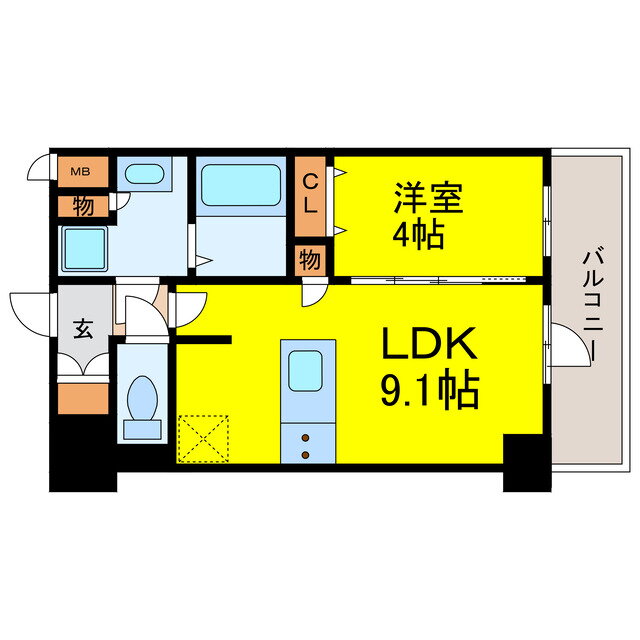 大阪府大阪市淀川区宮原４ 東三国駅 1LDK マンション 賃貸物件詳細