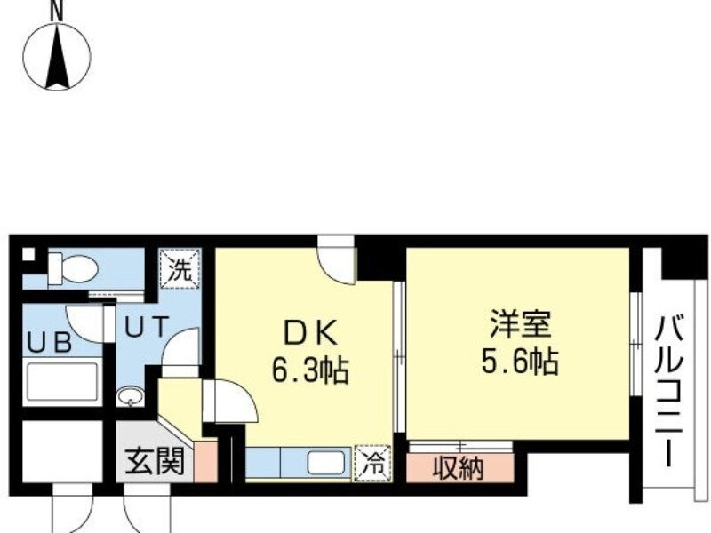北海道札幌市東区北十六条東１５ 環状通東駅 1DK マンション 賃貸物件詳細