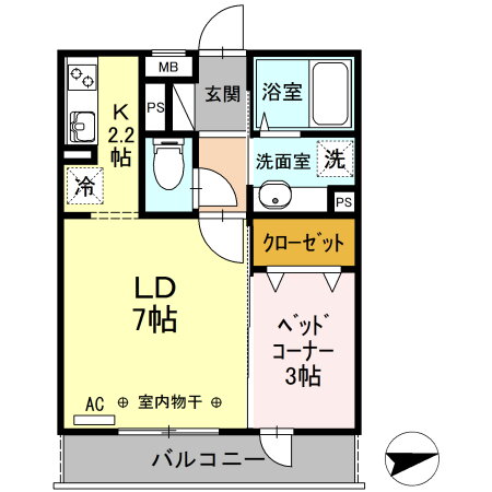 神奈川県横浜市港南区最戸１ 上大岡駅 1LDK アパート 賃貸物件詳細
