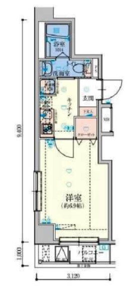 東京都墨田区立川３ 菊川駅 1K マンション 賃貸物件詳細