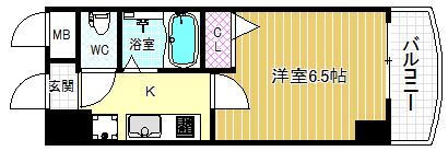 大阪府大阪市北区浪花町 天神橋筋六丁目駅 1K マンション 賃貸物件詳細
