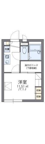埼玉県入間郡三芳町大字藤久保 鶴瀬駅 1K アパート 賃貸物件詳細