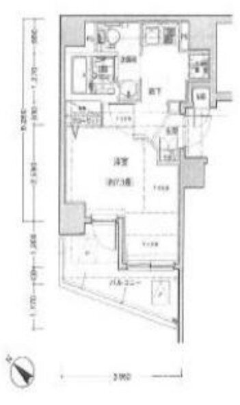 東京都葛飾区堀切３ 堀切菖蒲園駅 1K マンション 賃貸物件詳細