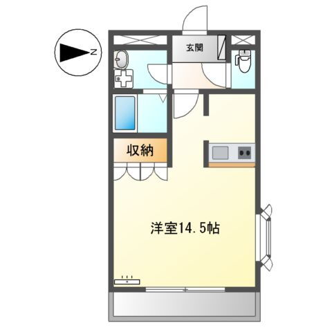 大阪府箕面市彩都粟生南１ 彩都西駅 1K マンション 賃貸物件詳細