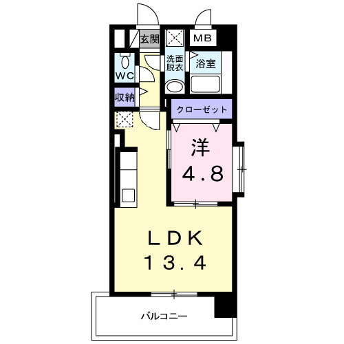 福岡県久留米市上津町 西鉄久留米駅 1LDK マンション 賃貸物件詳細