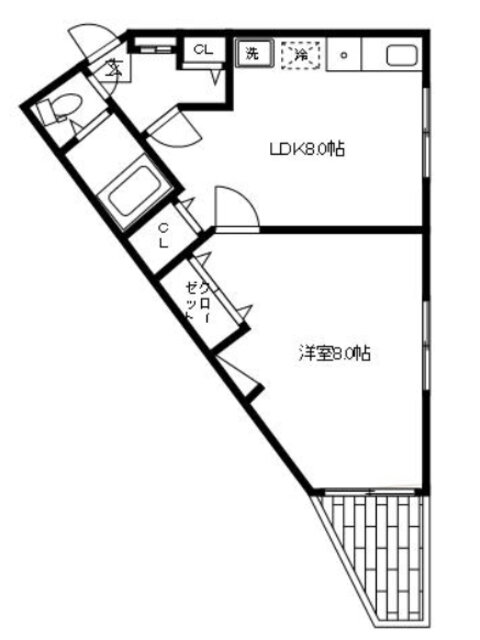 東京都世田谷区給田３ 仙川駅 1LDK アパート 賃貸物件詳細