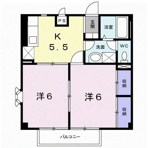 長野県長野市豊野町豊野 豊野駅 2K アパート 賃貸物件詳細