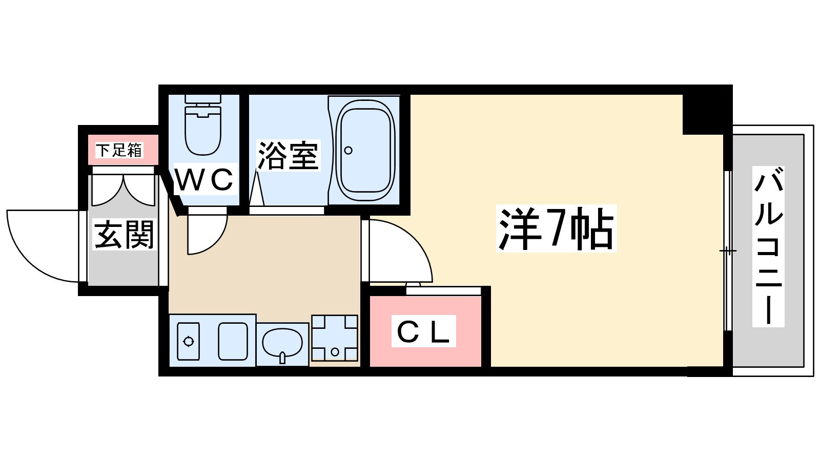 大阪府大阪市北区松ケ枝町 南森町駅 1K マンション 賃貸物件詳細