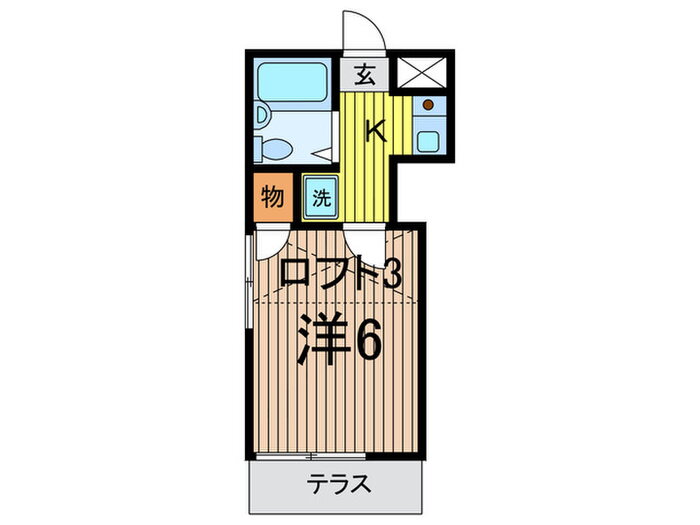 東京都品川区大井６ 大森駅 1K アパート 賃貸物件詳細