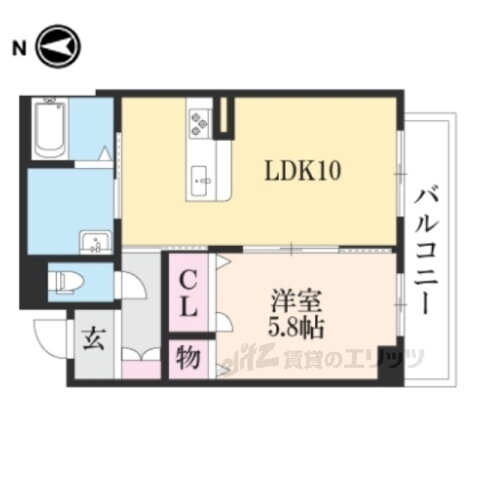 滋賀県長浜市宮司町 長浜駅 1LDK マンション 賃貸物件詳細