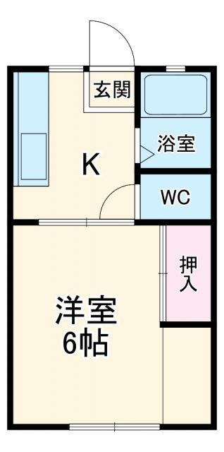 神奈川県伊勢原市東大竹１ 伊勢原駅 1K アパート 賃貸物件詳細