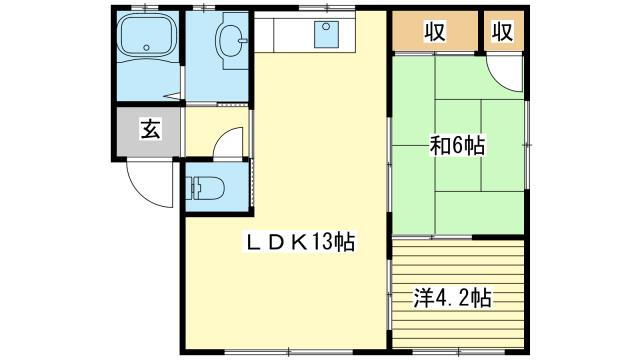 兵庫県姫路市河間町 京口駅 2LDK アパート 賃貸物件詳細