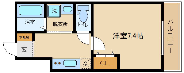 大阪府柏原市大正２ 柏原駅 1K アパート 賃貸物件詳細