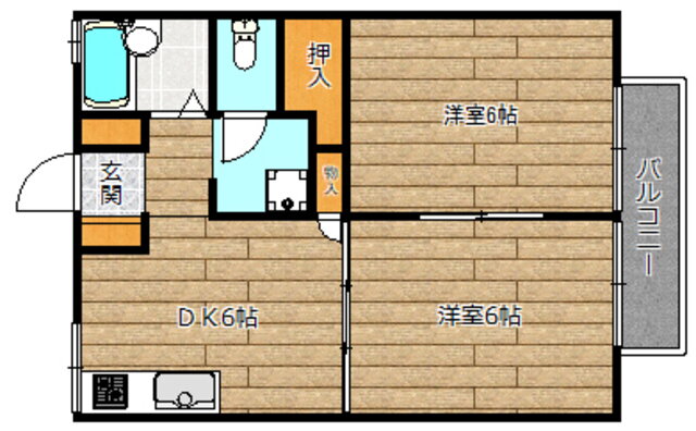 大阪府高槻市芥川町４ 高槻駅 2DK アパート 賃貸物件詳細