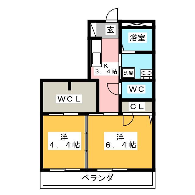 ＳＡＫＵＲＡ 3階 2K 賃貸物件詳細