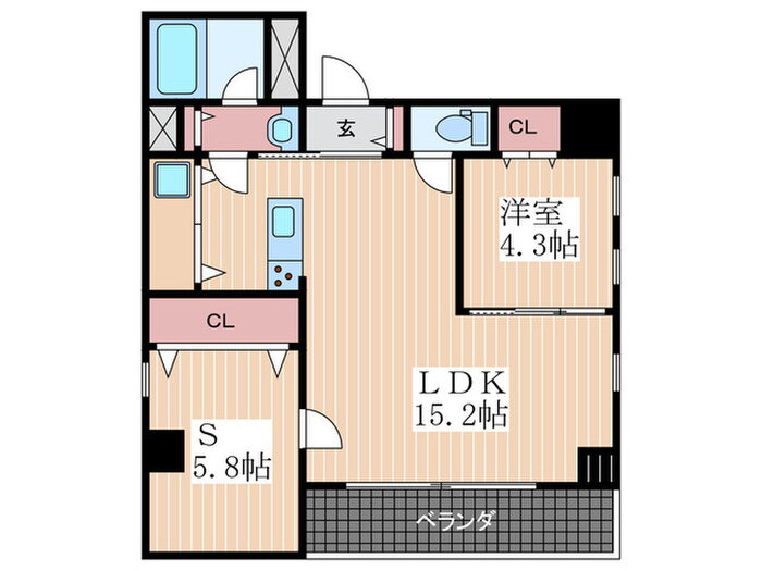 広島県広島市中区吉島町 日赤病院前駅 1SLDK マンション 賃貸物件詳細