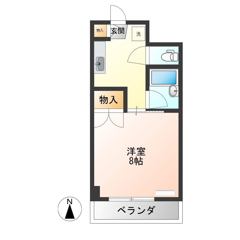 栃木県宇都宮市花房２ 東武宇都宮駅 1K マンション 賃貸物件詳細