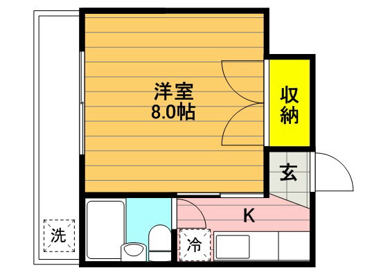東京都日野市万願寺２ 万願寺駅 1K アパート 賃貸物件詳細