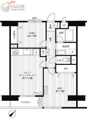 神奈川県横浜市神奈川区東神奈川２ 東神奈川駅 2LDK マンション 賃貸物件詳細