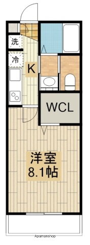 埼玉県川越市清水町 上福岡駅 1K アパート 賃貸物件詳細