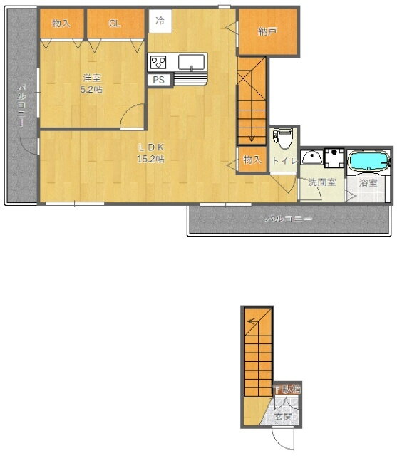 大阪府吹田市千里山西６ 千里山駅 1LDK アパート 賃貸物件詳細