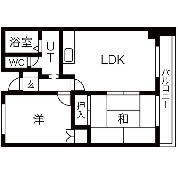 北海道札幌市東区北三十四条東８ 新道東駅 2LDK アパート 賃貸物件詳細