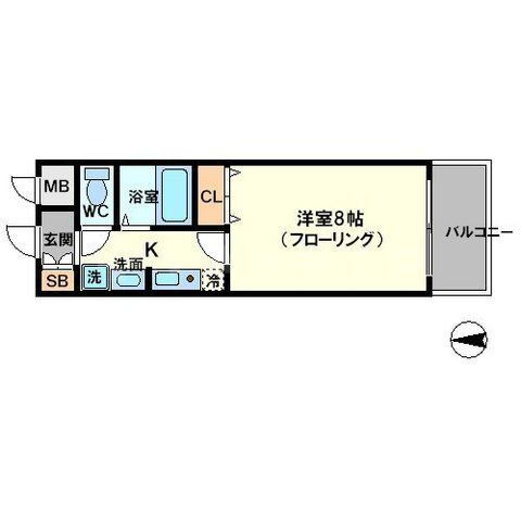 大阪府箕面市桜ケ丘１ 牧落駅 1K マンション 賃貸物件詳細