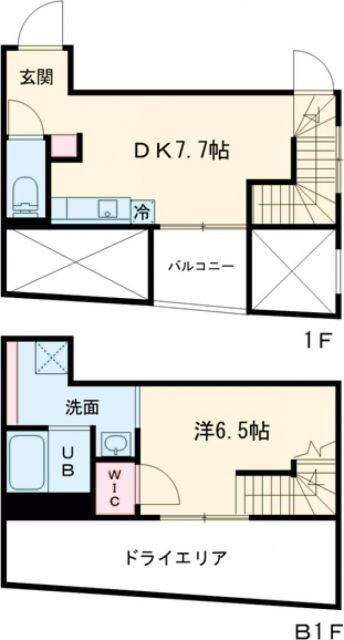 ＯＡＫ　ＶＩＬＬＡ　ＳＯＵ目黒 地下1階 1DK 賃貸物件詳細