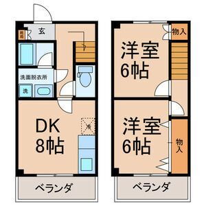 三重県鈴鹿市東旭が丘３ 玉垣駅 2DK アパート 賃貸物件詳細