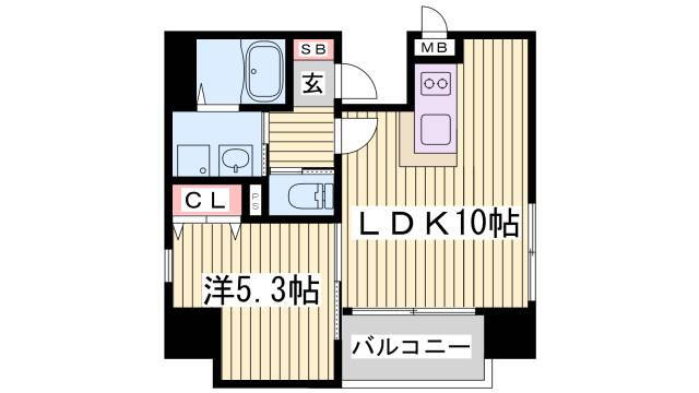 兵庫県神戸市中央区御幸通３ 三ノ宮駅 1LDK マンション 賃貸物件詳細