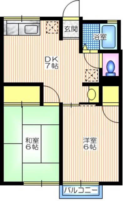 神奈川県川崎市宮前区西野川１ 宮崎台駅 2DK アパート 賃貸物件詳細
