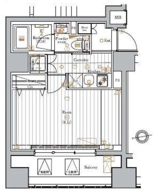 東京都港区東麻布２ 麻布十番駅 1K マンション 賃貸物件詳細