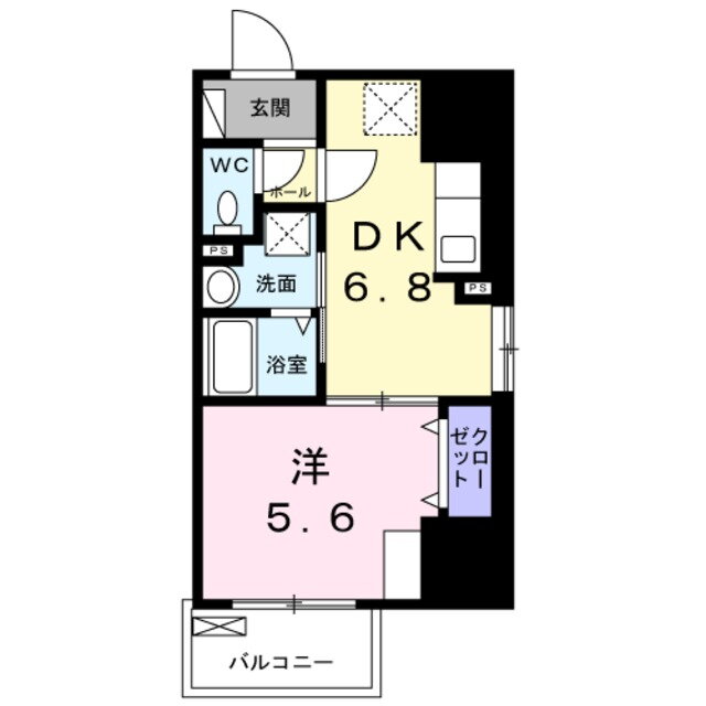 Ｅ．ステージ　新御徒町 2階 1DK 賃貸物件詳細