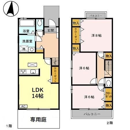 埼玉県さいたま市浦和区元町２ 北浦和駅 3LDK 一戸建て 賃貸物件詳細