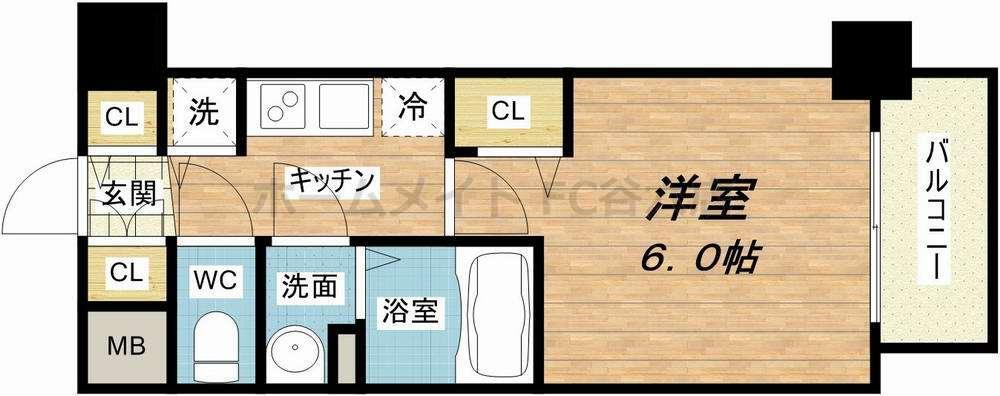 大阪府大阪市東成区東小橋１ 玉造駅 1K マンション 賃貸物件詳細
