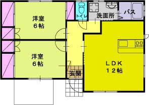 群馬県伊勢崎市連取元町 新伊勢崎駅 2LDK 一戸建て 賃貸物件詳細