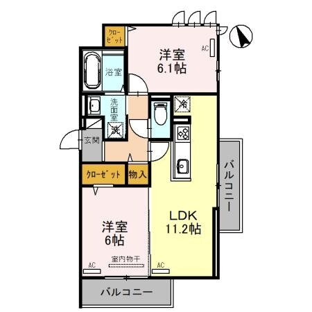 京都府京都市右京区西京極畑田町 西京極駅 2LDK アパート 賃貸物件詳細