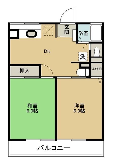 東京都小平市天神町２ 小平駅 2DK アパート 賃貸物件詳細