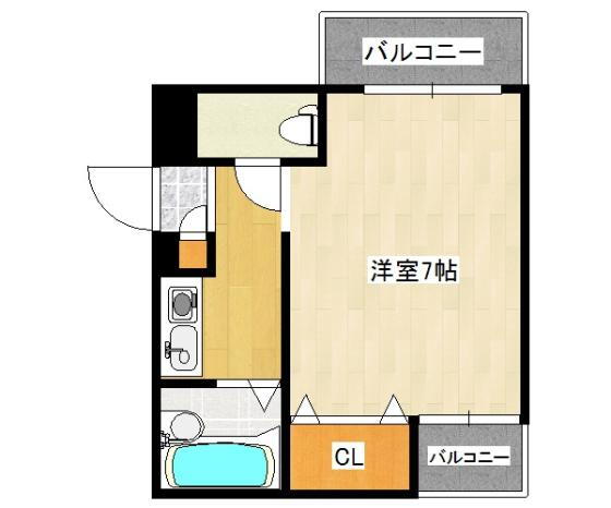 兵庫県尼崎市塚口本町２ 塚口駅 1K マンション 賃貸物件詳細