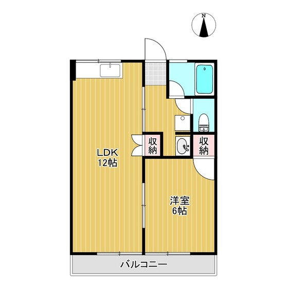 福島県郡山市亀田１ 郡山駅 1LDK アパート 賃貸物件詳細