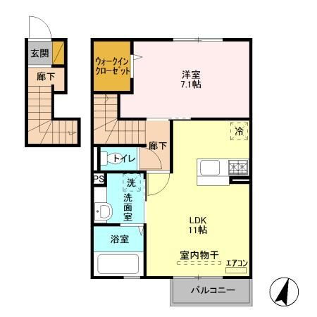 千葉県松戸市東松戸２ 東松戸駅 1LDK アパート 賃貸物件詳細