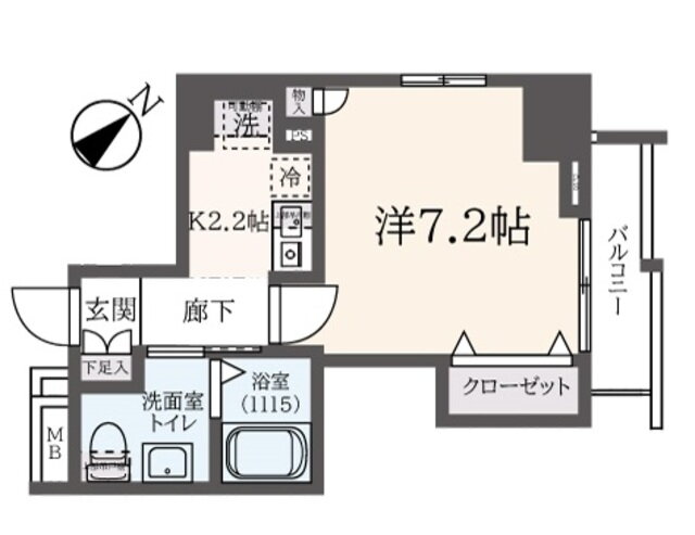 神奈川県川崎市多摩区登戸 登戸駅 1K マンション 賃貸物件詳細