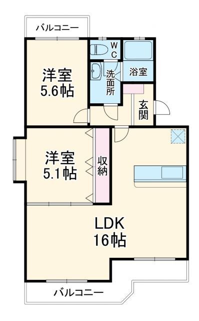 静岡県浜松市中央区北島町 浜松駅 2LDK マンション 賃貸物件詳細