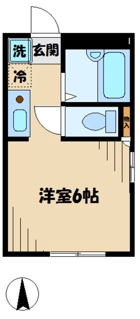 ドエルウッズ 1階 1K 賃貸物件詳細
