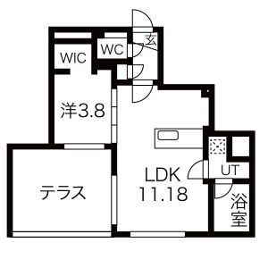 北海道札幌市白石区東札幌二条４ 東札幌駅 1DK マンション 賃貸物件詳細